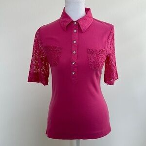 Daily Sports Collared Short Sleeved Shirt, Size S